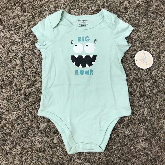 First Impressions Infant Boy's Wild at Heart Print T-shirt Gray Size 3-6MOS